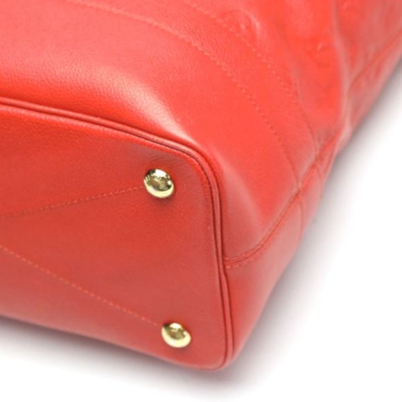 Louis Vuitton Tote Bag Monogram Citadin PM Red - Picture 9 of 14